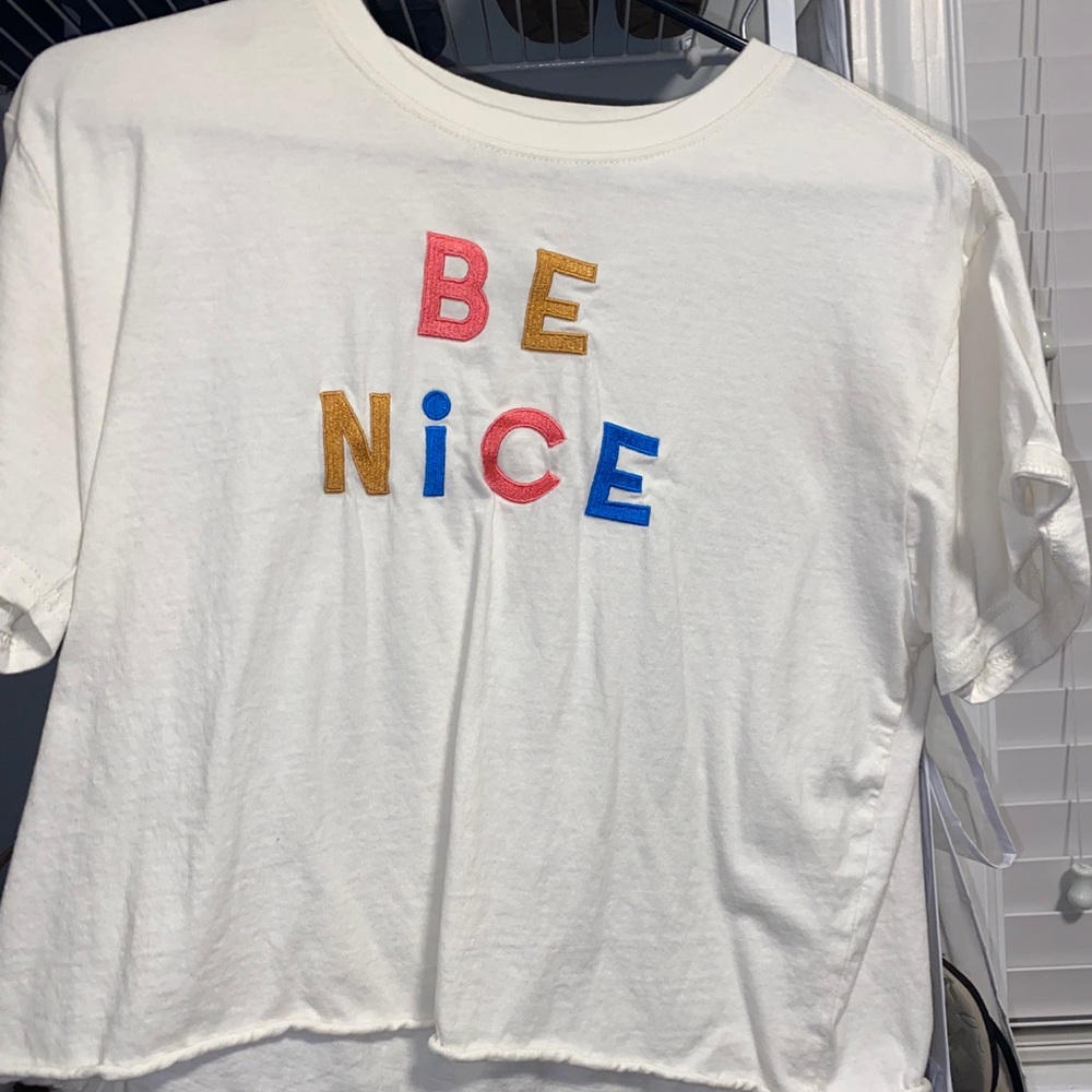 A cute graphic cropped tee.
